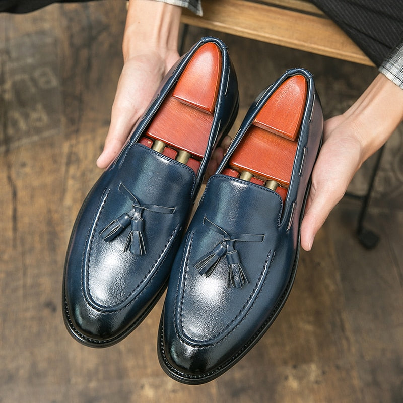 la CC - Classic Classy Tassel Loafers For Men