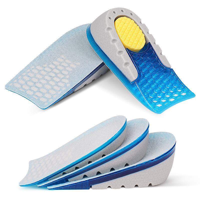 Honeycomb cushioned Invisible Heightening Insole - Compact Height inserts