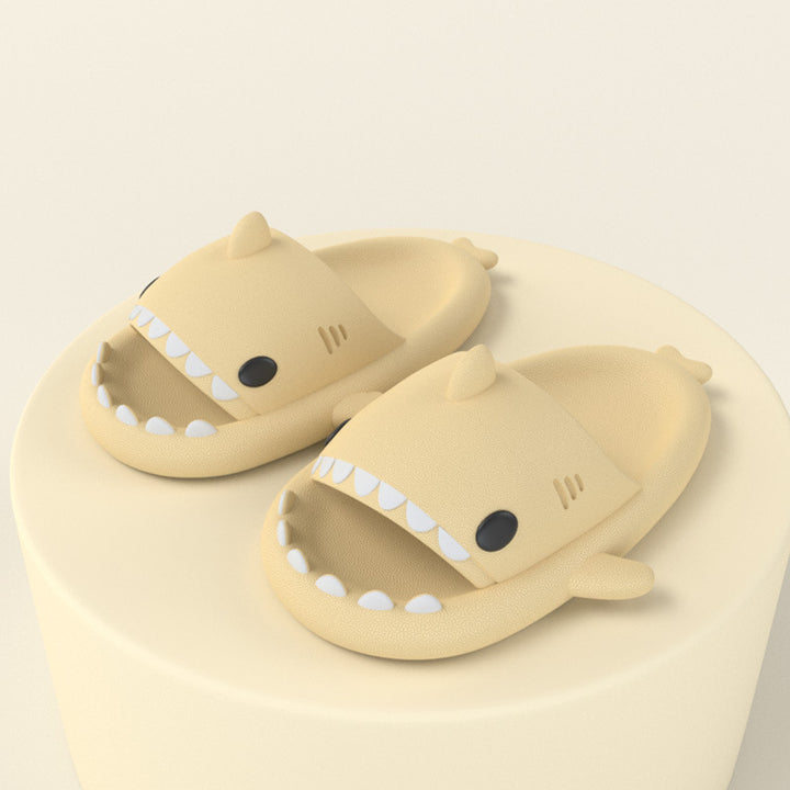 Shark Fins - Adult's Slippers Indoor/Outdoor Funny Shark Slippers - Ashour Shoes