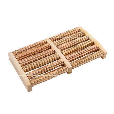 Foot Sole Foot Massager Wooden Roller Type Solid Wood