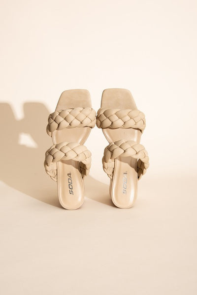 BUGGY - BRAIDED STRAP Heeled Sandals for Women