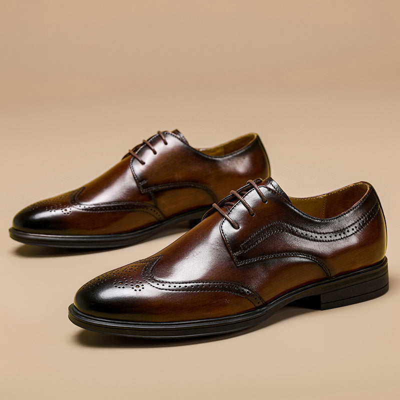 Sabino Deck - Men's Leather Derby Dress Shoes