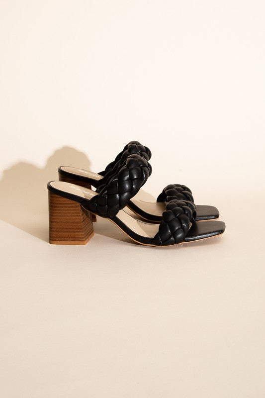 BUGGY - BRAIDED STRAP Heeled Sandals for Women