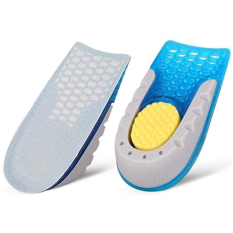 Honeycomb cushioned Invisible Heightening Insole - Compact Height inserts