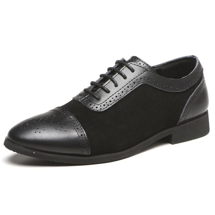 Hybrid Blue - Oxford Leather Dress Shoes For Men - Ashour Shoes