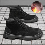 The Martinelli - Leather Ankle Boots For Men - Fall/Winter Boots - Ashour Shoes