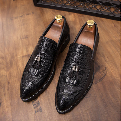 Faux Leather Men's Loafers