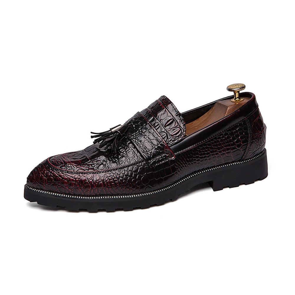 Faux Leather Men's Loafers