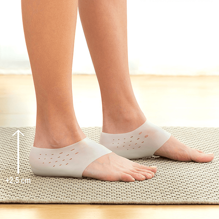 The Original Invisible Height Increase Insoles - Socks like height inserts. (1-2 inches)