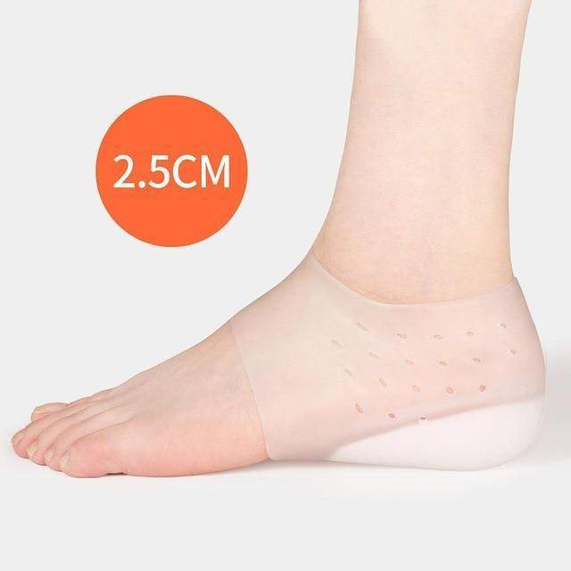 The Original Invisible Height Increase Insoles - Socks like height inserts. (1-2 inches)