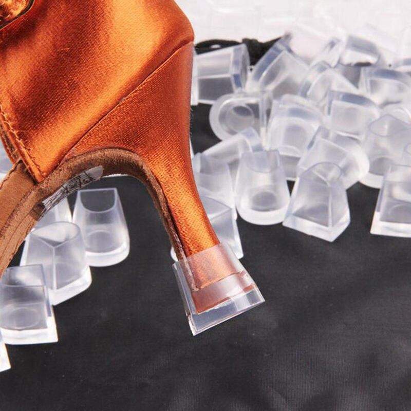 10 Pairs of Squared Silicone Heel Protectors for walking on grass - Anti sink