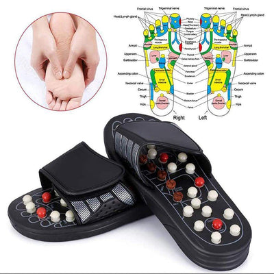 Acupressure Massage Slippers - Foot Massager Reflexology Sandals