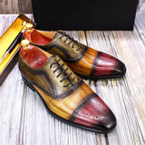 il Gestore - Handmade Luxury Men's Oxford Dress Shoes - Spectator - Ashour Shoes