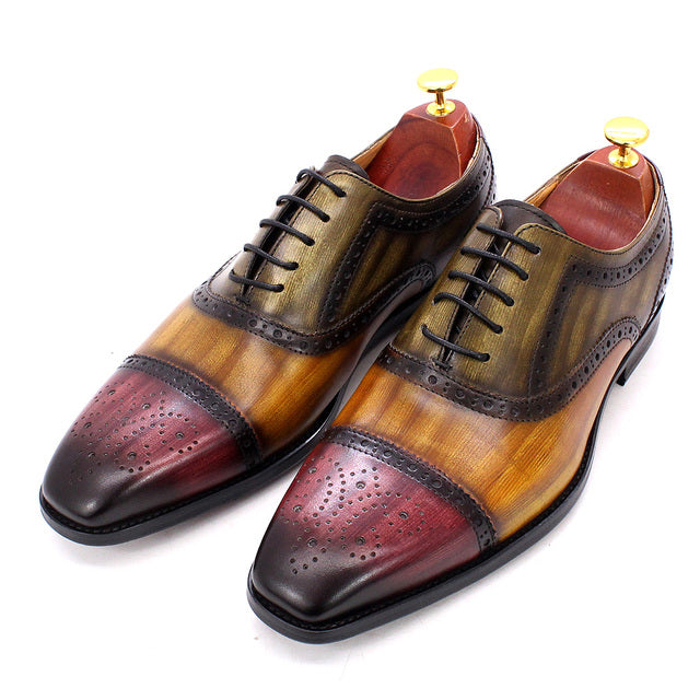 il Gestore - Handmade Luxury Men's Oxford Dress Shoes - Spectator - Ashour Shoes