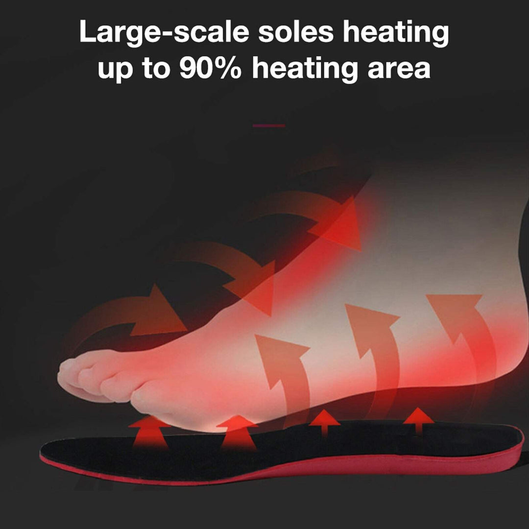 Remote Control Heated shoe Insoles - Electric Foot Warming Pad