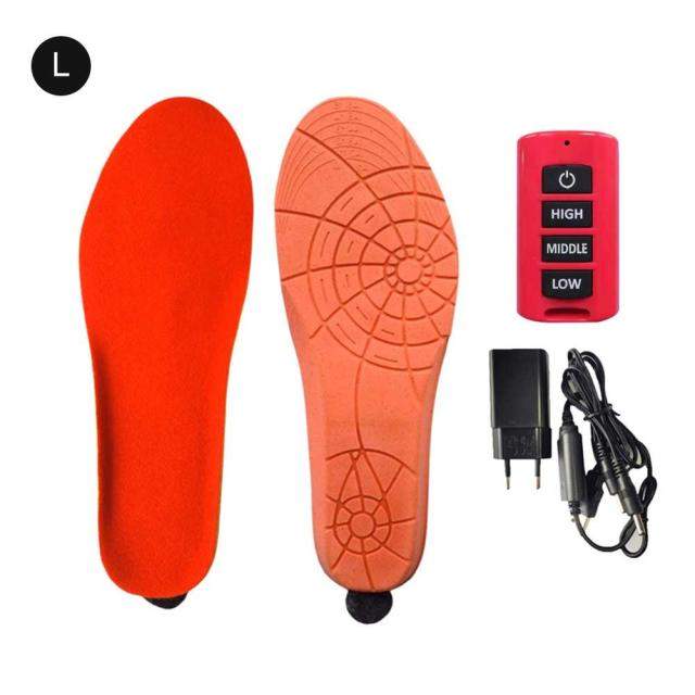 Remote Control Heated shoe Insoles - Electric Foot Warming Pad