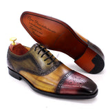il Gestore - Handmade Luxury Men's Oxford Dress Shoes - Spectator - Ashour Shoes