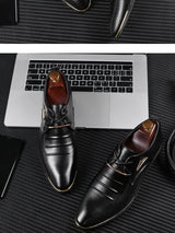 Ritmo - Formal Retro Oxford Shoes For Men - Ashour Shoes