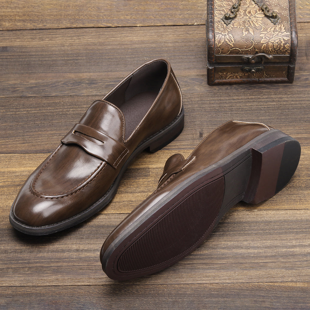 Ashour's British Style Comfortable Men's Loafers - Ashour Shoes