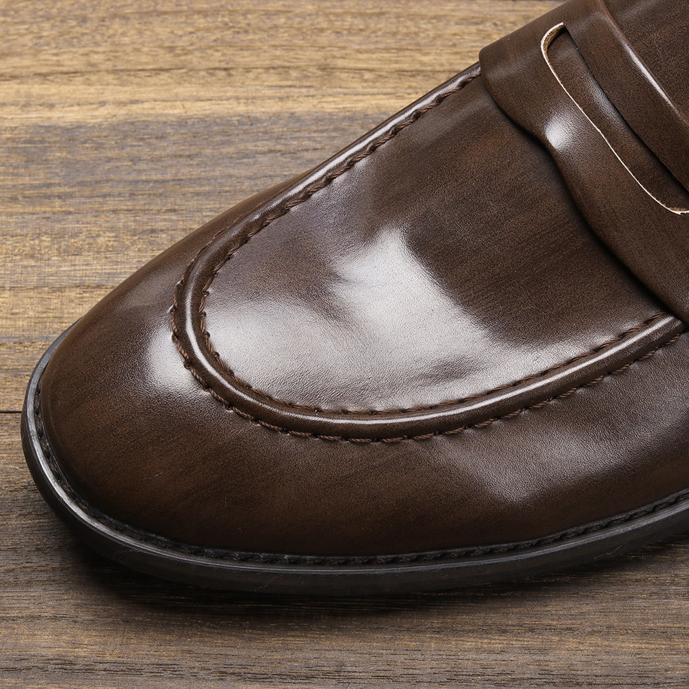 Ashour's British Style Comfortable Men's Loafers - Ashour Shoes