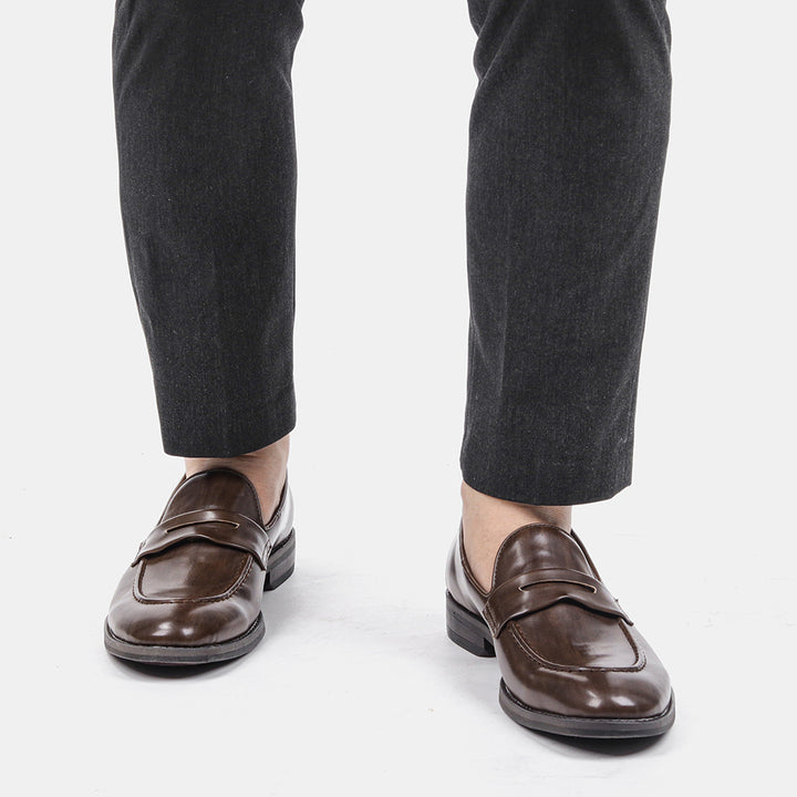 Ashour's British Style Comfortable Men's Loafers - Ashour Shoes