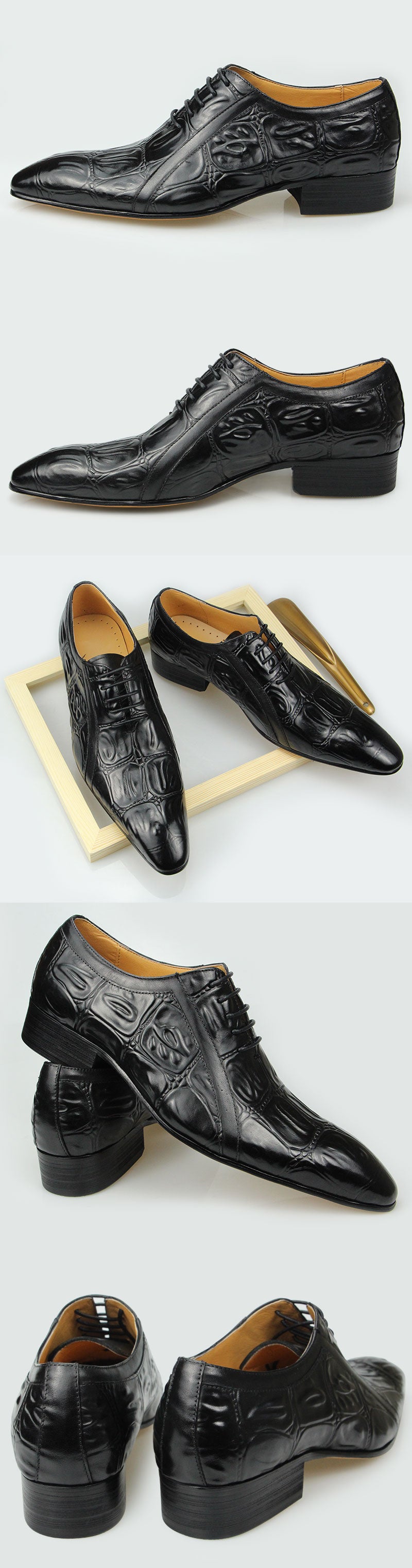 Ashour's Vampire Oxford - Men's Leather Dress Shoes