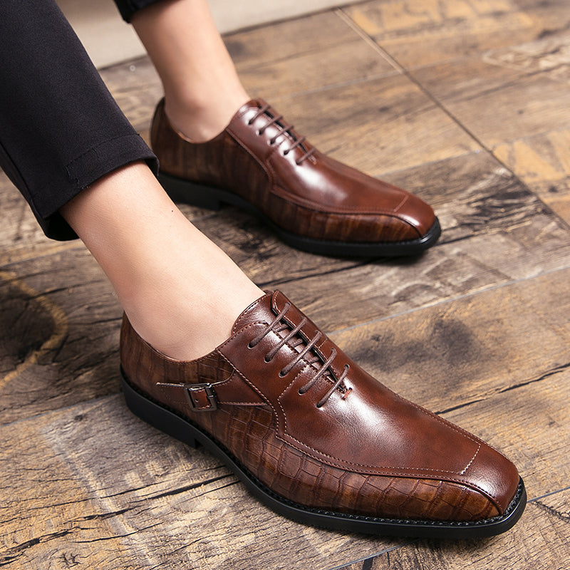 Seregno - Elegant Men's Lace Up Dress Shoes - Ashour Shoes