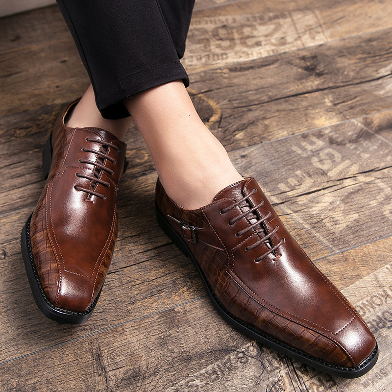 Seregno - Elegant Men's Lace Up Dress Shoes - Ashour Shoes