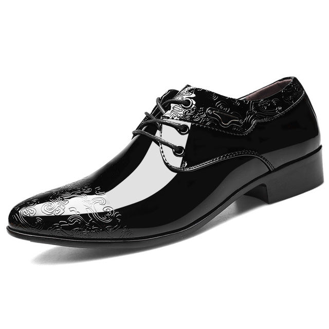 Ashour's Floral - Men's New Luxury Leather Dress Shoes