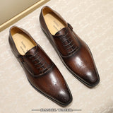The Ralpino - Monkstrap Oxfords Crossover Leather Oxford - Ashour Shoes