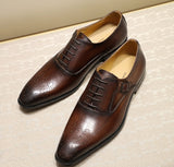 The Ralpino - Monkstrap Oxfords Crossover Leather Oxford - Ashour Shoes