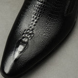 The Scudo - Genuine Leather Loafers For Men. Unique design - Ashour Shoes