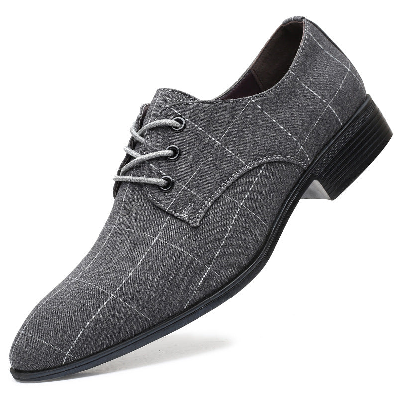 Classic Korean Style Derby Dress Shoes