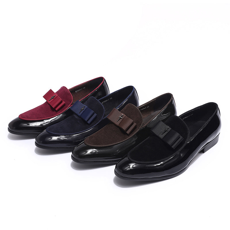 The Banquet - Nubuck Leather Loafers For Men - Ashour Shoes