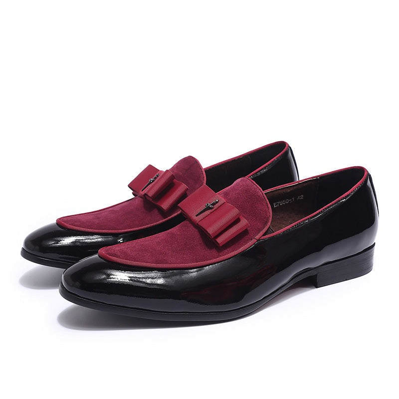 The Banquet - Nubuck Leather Loafers For Men - Ashour Shoes