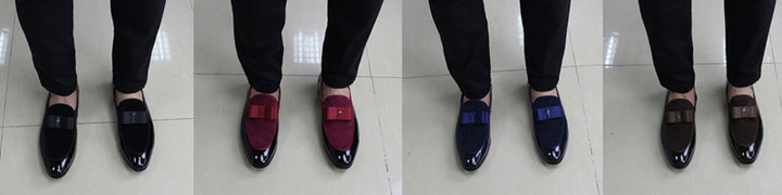 The Banquet - Nubuck Leather Loafers For Men - Ashour Shoes