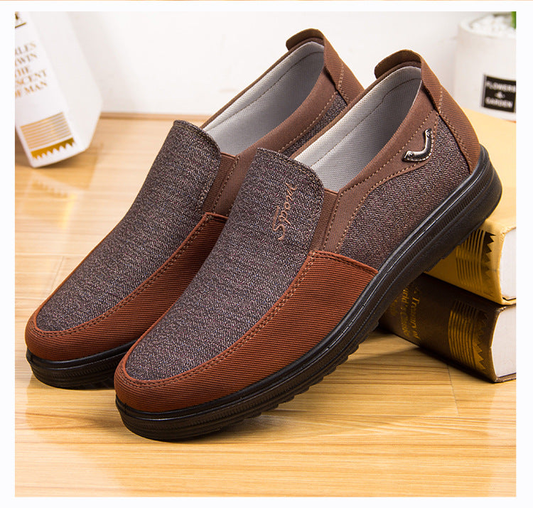 Ariali - Men's Breathable Canvas Loafers hybrid shoes - Ashour Shoes