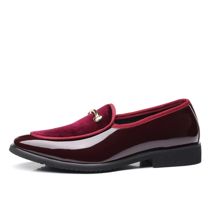 il Lusso - Italian Style Patent Leather Loafers for Men (Best seller)